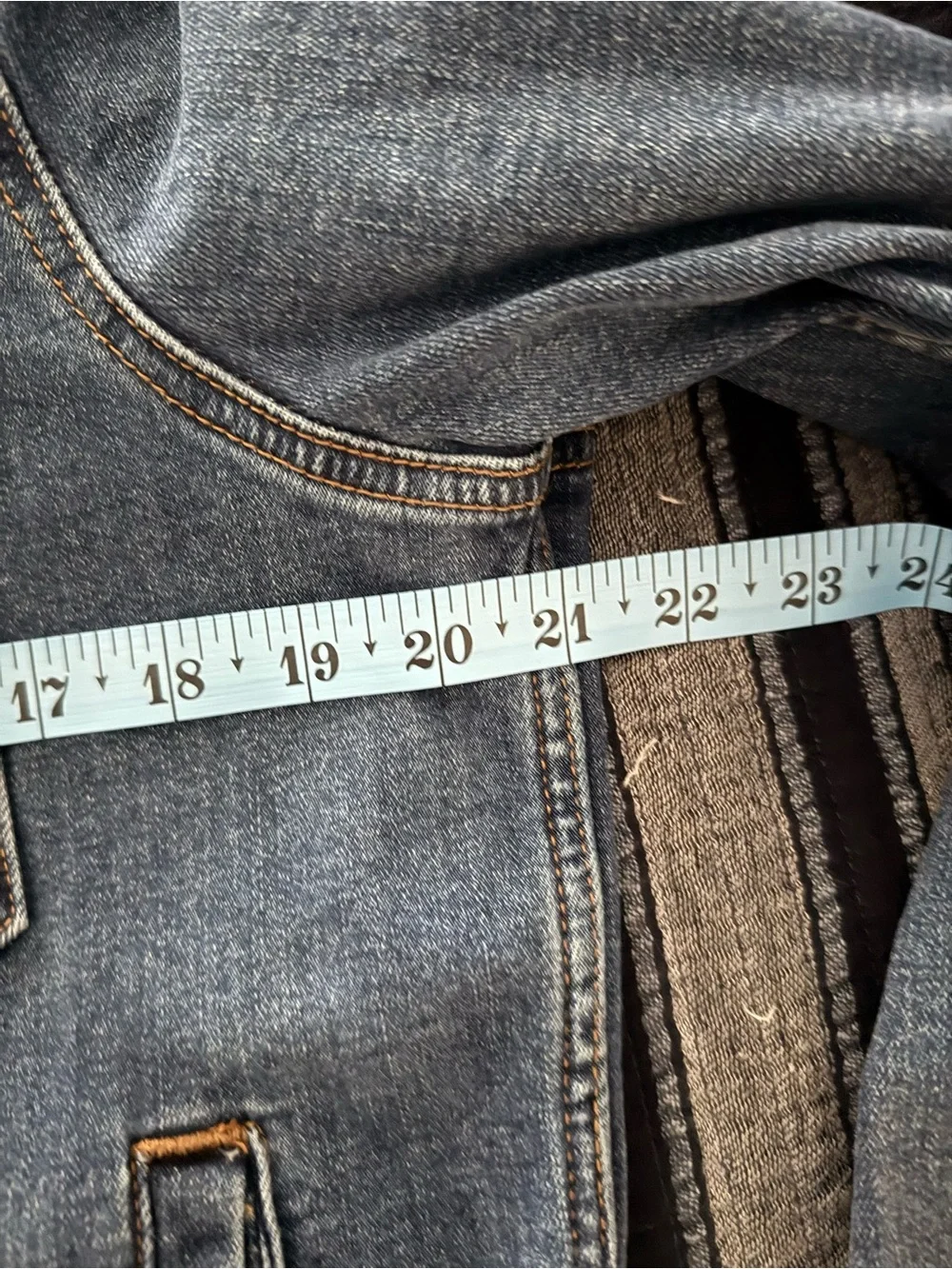 J Crew Mercantile Women's Blue Denim Jacket size  Large